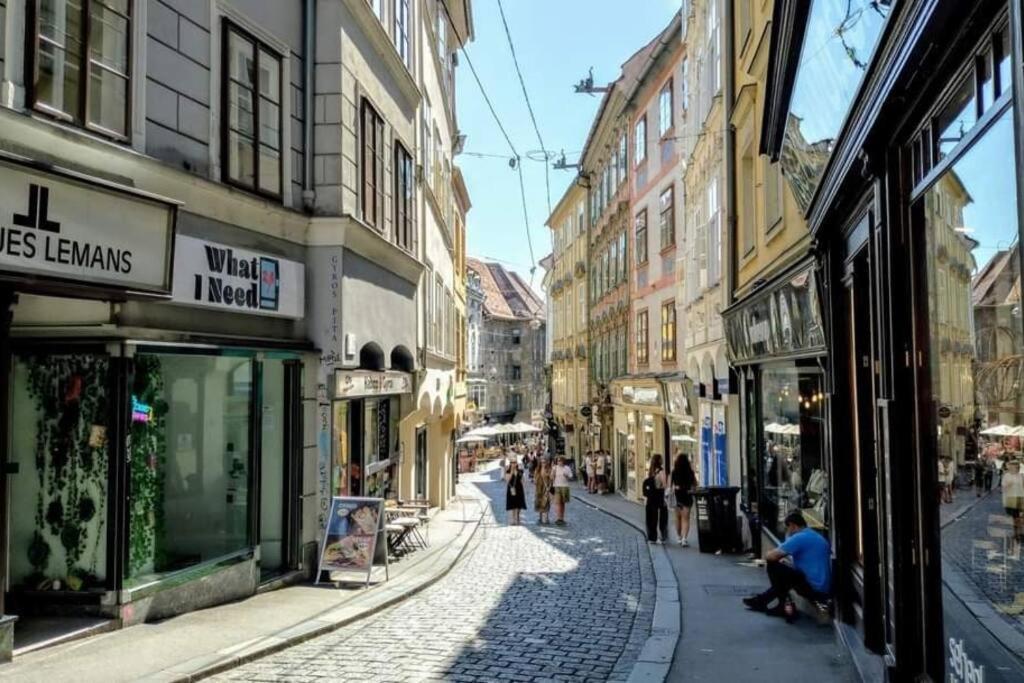 Annenstrasse Graz Central Apartment'6Beds'Freeparking 外观 照片